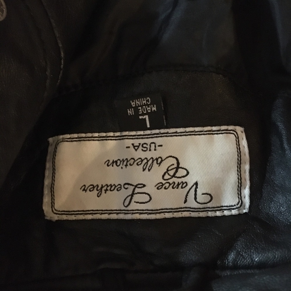 Leather jacket